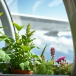 Llevar plantas y semillas en un avión: ¿es posible?