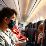 Normas que deben seguir los menores en un avión