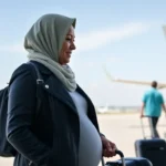 Vueling deniega el embarque a una mujer embarazada
